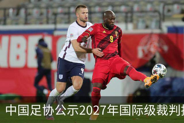 中国足协公示2027年国际级裁判拟申报名单：麦麦提江首度入围，马宁继续入列